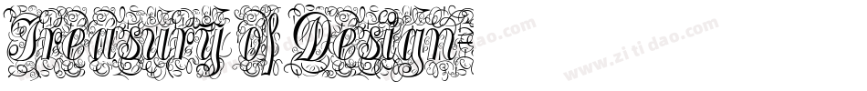 Treasury of Design字体转换
